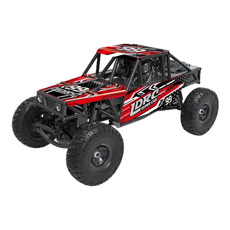 兰达科技管架遥控rc攀爬车18499四驱越野车专业模型遥控车玩具男