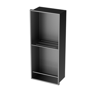 卫生间壁龛嵌入式铝合金浴室一体款定制柜成品置物架淋浴金属隔板