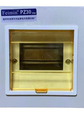 明装空开照明配电箱PZ30四4回