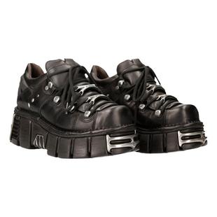 NewRock西班牙潮牌复古朋克潮人金属厚底低帮鞋街拍潮鞋网红款