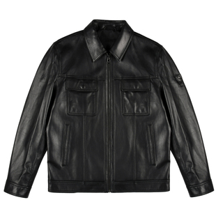 Raidy Boer/雷迪波尔秋冬季男士绵羊皮皮衣休闲翻领夹克外套 2070