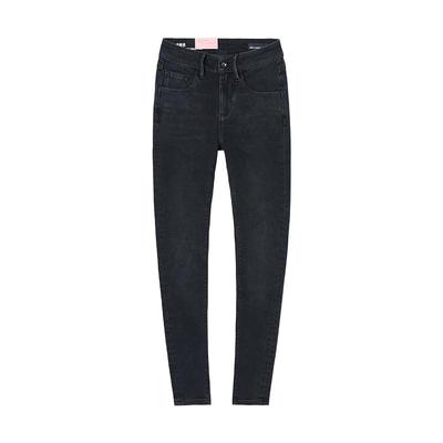 ABLEJEANS提臀裤高腰修身小脚