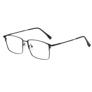 大脸眼镜男士商务特大码160mm眼镜框专业网上可配变色近视眼镜架
