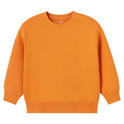 【超舒衣】安奈儿童装男童女童长袖卫衣秋弹力宽松时尚休闲亲子装