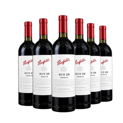 奔富（Penfolds）bin28木塞750ml*6瓶装干红澳洲直采