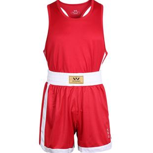 九日山拳击服专业比赛训练男女成人散打泰拳拳击训练服拳击服套装