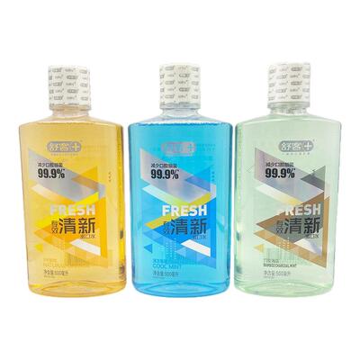 家庭装竹炭薄荷漱口水专效清新