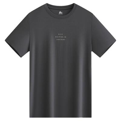 霞湖世家200支液氨丝光T恤短袖