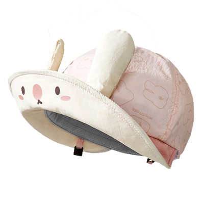 KK树婴儿遮阳帽子防紫外线男孩女宝宝鸭舌帽防晒透气大帽檐太阳帽