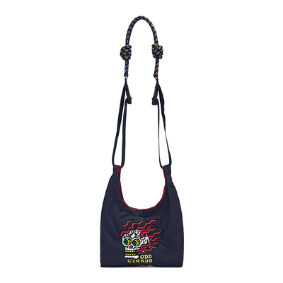 oddCIRKUS x 太阳龙宫 联名 刺绣尼龙斜挎包手提包休闲斜背包