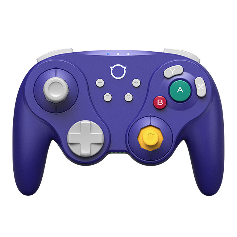 NYXI勇士NGC风格游戏手柄PC电脑GameCube复古Switch手柄Pro一体无线蓝牙体感NS2任天堂马里奥赛车明