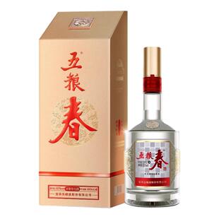 【官旗正品】五粮春第二代52度500ml五粮浓香型白酒纯粮宴席喜宴