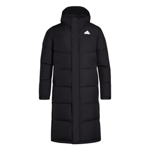 600蓬拒水保暖长款鸭绒羽绒服男女冬季adidas阿迪达斯官方轻运动