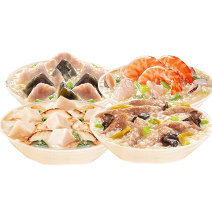 冻干粥早餐速食皮蛋瘦肉海鲜粥懒人冲泡即食营养代餐方便早饭食品