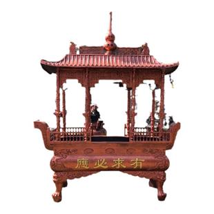 寺庙大型铸铁香炉鼎佛堂祠堂户外烧纸桶焚化炉室外供奉祭祀用品