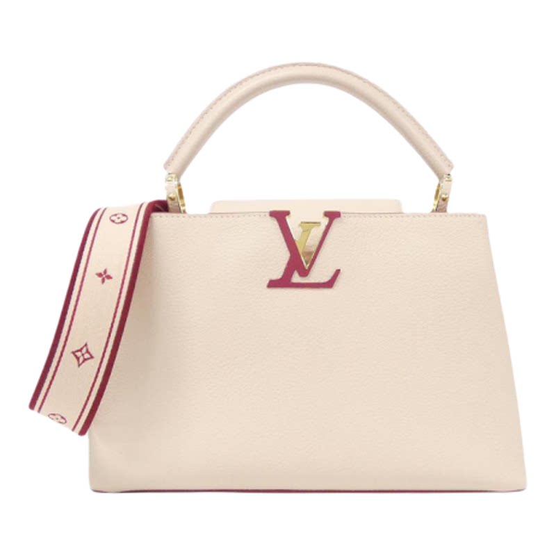 中古LV路易威登女包A级95新Capucines卡普辛单肩手提包BRANDOFF