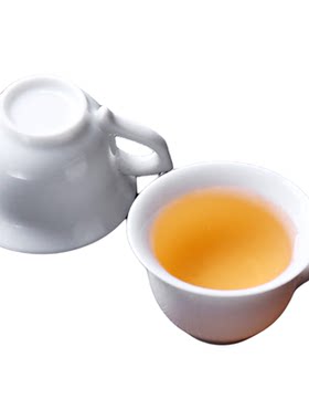 陶瓷小茶杯有耳带柄茶杯子