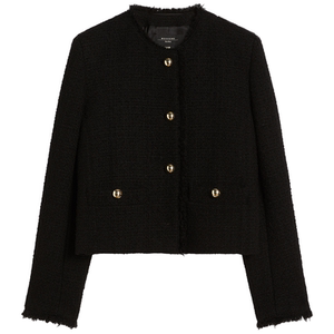 【春夏新降】Weekend MaxMara 26女装羊毛混纺圆领夹克5041056106