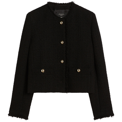 Weekend MaxMara 2026早春新款女装羊毛混纺圆领夹克5041056106&