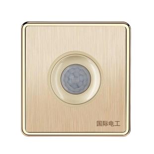 86型暗装声光控面板触摸楼道led节能灯家用物业声控延时感应开关