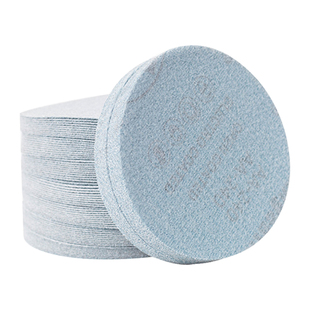 2寸3寸5寸植绒砂纸片背绒自粘砂纸圆形气动环形砂带机砂带 60x260