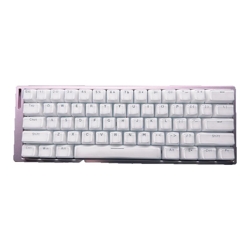 正品果冻水晶键帽正刻机械键盘帽OEM高度PC双色注塑冰晶wooting
