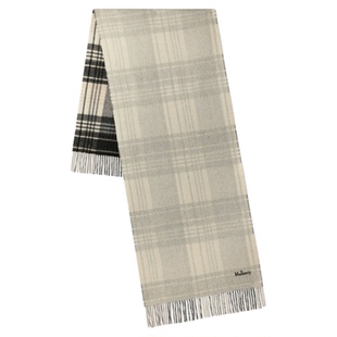 【礼物】Mulberry/玛葆俪大号正反两用经典格子围巾