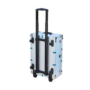 医用内外科综合型120急救箱拉杆型救护箱车载急诊箱铝合金抢救箱