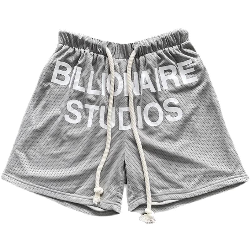 Billionaire BLACKOUT BILL NET SHORTS  网眼休闲运动短裤