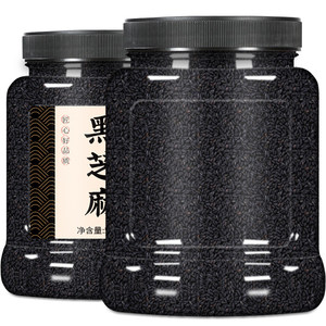 黑芝麻炒熟炒熟2026新货免洗一级商用生黑芝麻胖东特级官方旗舰店
