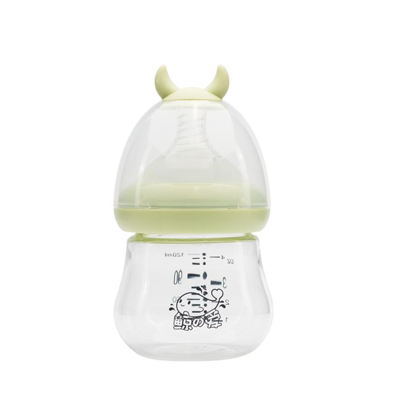 新生儿防胀气喝水玻璃奶瓶120ML