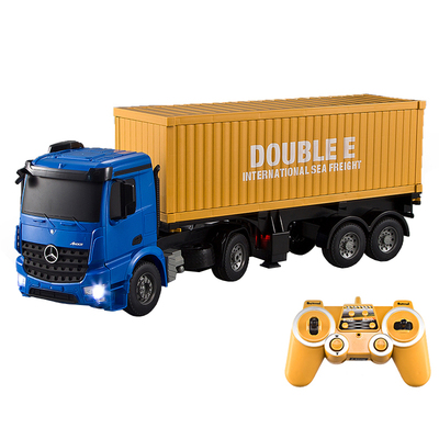 超大遥控半挂车平板运输儿童玩具