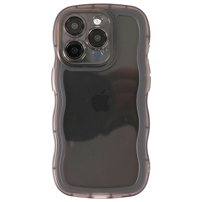 简约波浪纹适用苹果15手机壳iphone17Promax新款16Pro硅胶12全包14镜头mini防摔13P气囊11软壳xr男女plus爆款