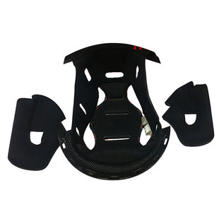 原装ls2头盔内衬FF396全盔内胆FF370揭面盔内棉MX436越野半盔耳仔