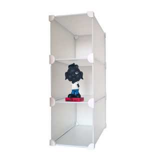 衣柜分层收纳架塑料衣橱隔板免钉分类架子收纳柜储物隔层组合热卖