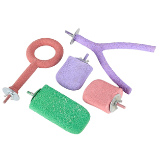 鹦鹉磨砂磨爪站杆架雪糕站台小太阳玄凤专用磨牙棒鸟啃咬玩具用品