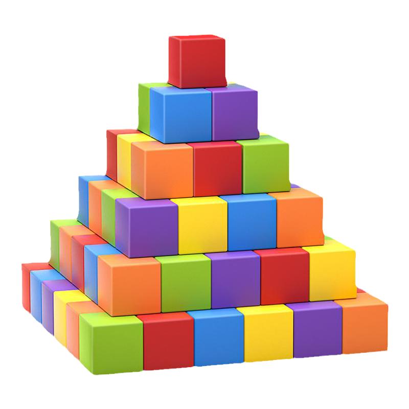 小正方体数学方块积木立体几何图形教具四五年级下册学生学具3cm2