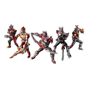 奥迪双钻铠甲勇士铠装可动人偶五红主铠火力全开炎龙侠拿瓦模型