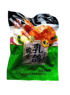 腌制油炸粤菜酒店广式脆皮乳鸽