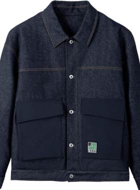 gxgjeans牛仔羽绒服外套