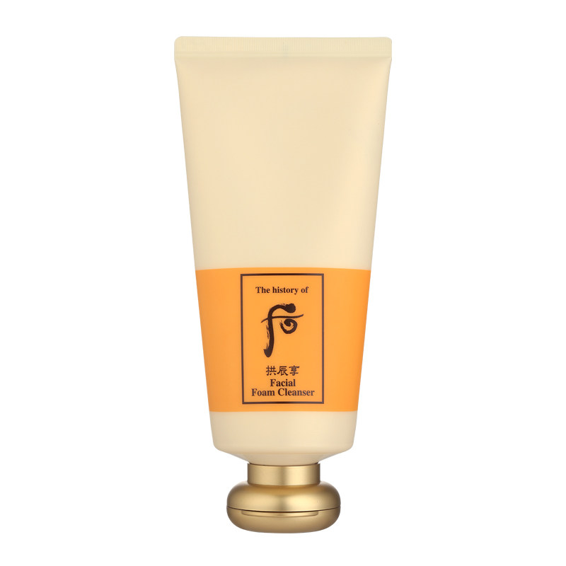 韩国Whoo后拱辰享泡沫洁面膏/洗面奶180ml 温和清洁毛孔水油平衡