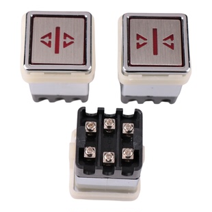 AK13杂物梯货梯餐梯按钮开关AK03方形按键30*30开关警铃电梯配件