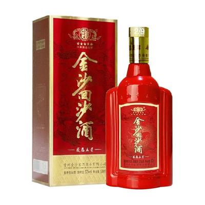 金沙53度高度酱酒白酒500ml