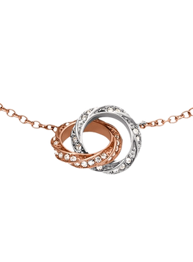 阿玛尼环环相扣手链女