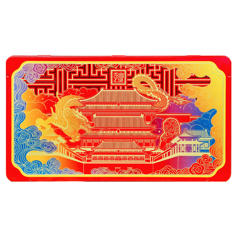 飞乐鸟故宫72色油性彩铅铁盒装