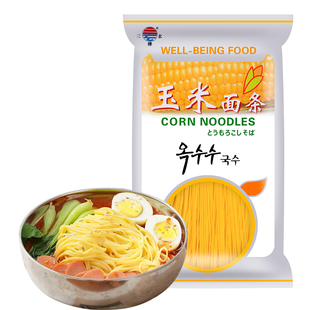 三玄玉米荞麦面条朝鲜族挂面东北正宗碴条延边特产延吉西市场同款