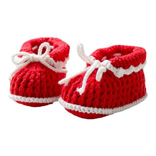 秀丝雅勾线diy材料包手工编织婴儿毛线鞋宝宝鞋孕妇打发时间神器