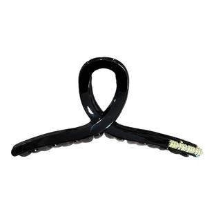 高级感字母头发抓夹女2025新款后脑勺发夹大号发量多鲨鱼夹子头饰