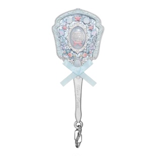 花知晓镜子贝壳珍珠系列手持镜化妆刷随身挂件礼物女生发卡送闺蜜