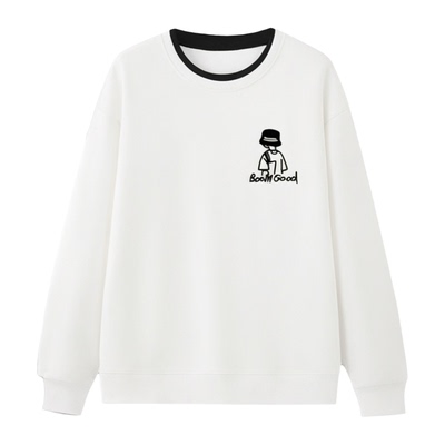 不起球不褪色加绒加厚保暖卫衣潮